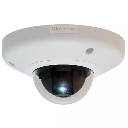 &divide; Camara ip level one domo no wifi 3 megapixel poe exterior fcs-3054
