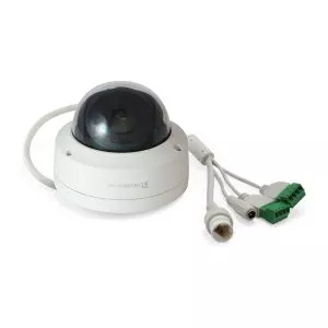 &divide; Camara exterior ip level one fcs-3403 gemini fija domo 4mp h.265 ip67 poe cms