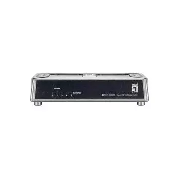 &divide; Switch level one no gestion 5 puertos 10/100 mini no rack base magnetica