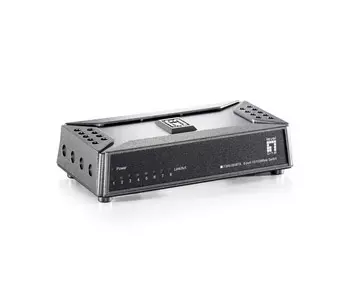 &divide; Switch level one no gestion 8 puertos 10/100 mini no rack base magnetica