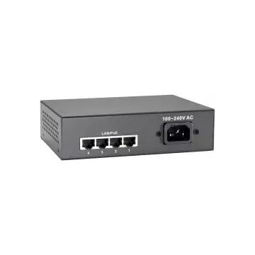 &divide; Switch level one gep-0522 no gestion 5p 10/100/1000 4p poe plus 65w
