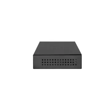 &divide; Switch semigestionable level one hilbert 4p poe 10/100/1000 60w + 1p 10/100/1000 carcasa metalica