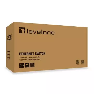 &divide; Switch level one no gestion 24 puertos 10/100/1000 carcasa metalica