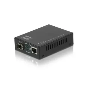 &divide; Convertidor fibra level one gvt-2010 rj45 ethernet a sfp gb poe pd