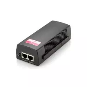 &divide; Poe injector adapter level one cat5e pasa datos y alimentacion por el mismo cable hasta 100 mts