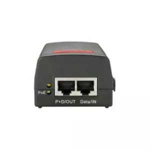 &divide; Poe injector adapter level one cat5e pasa datos y alimentacion por el mismo cable hasta 100 mts