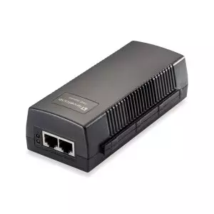 &divide; Poe injector adapter 10/100 level one pasa datos y alimentacion por el mismo cable 15.4w