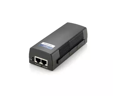&divide; Poe injector adapter gigabit level one pasa datos y alimentacion por el mismo cable hasta 100m