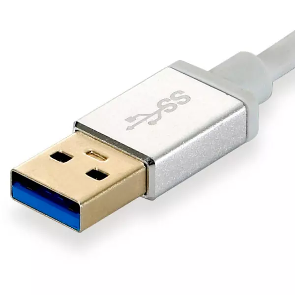 &divide; Adaptador usb 3.0 a gigabit ethernet rj45 level one con hub usb 3.0