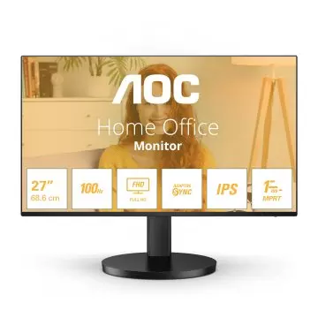 &divide; Monitor 27" hdmi vga aoc 27b3ha2 fhd 75hz 1ms altavoz negro