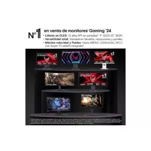 &divide; Monitor 27" dp hdmi lg ultragear 27g610a-b ips qhd 200hz 1ms regulable negro