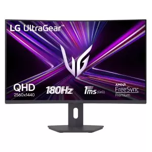 &divide; Monitor 32" curvo dp hdmi lg 32g600a-b gaming qhd 180hz 1ms regulable negro