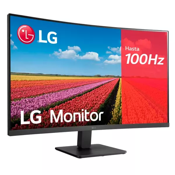 &divide; Monitor 32" curvo hdmi vga lg 32mr50c-b fhd va 100hz 5ms 1500r negro