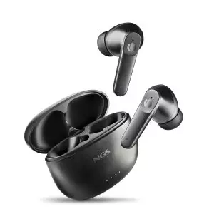 &divide; Auricular intrauditivo bluetooth ngs artica hush tws bt 5.3 anc enc 16h microfono control tactil neg