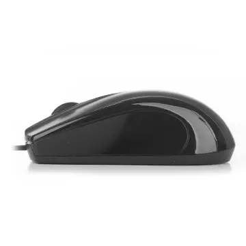 &divide; Mouse ngs black mist optico con cable