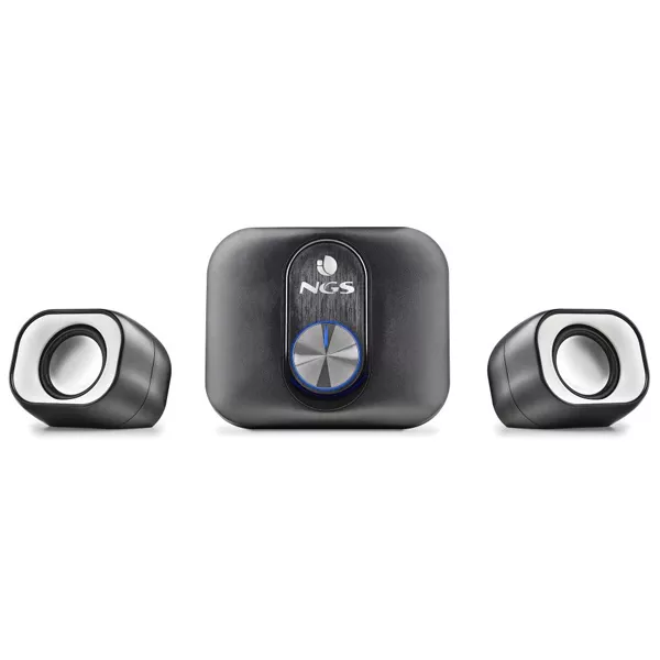&divide; Altavoces 2.1 ngs mini comet usb 20w color negro