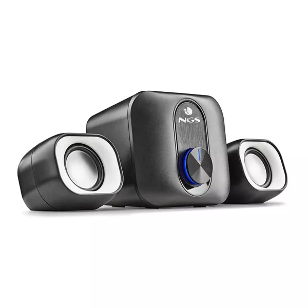&divide; Altavoces 2.1 ngs mini comet usb 20w color negro