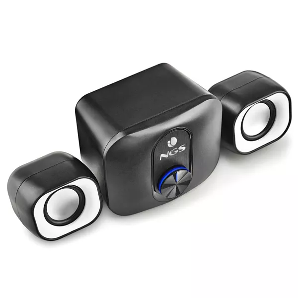 &divide; Altavoces 2.1 ngs mini comet usb 20w color negro