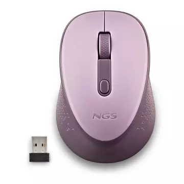 &divide; Mouse ngs wireless dew lilac con nano receptor-800/1600 dpi 2,4 ghz lila