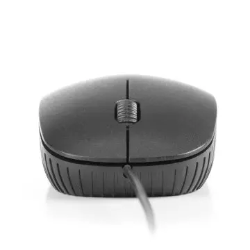 &divide; Mouse ngs flame black optico con cable