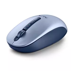 &divide; Mouse ngs wireless fog dual blue bluetooth 5.2 2.4ghz multidispositivo 1600dpi silencioso color azul