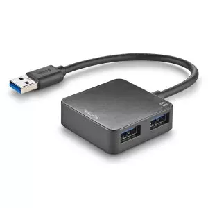 &divide; Hub  usb 3.0 ngs ihub tiny 3.0 4xusb-a cable integrado color negro