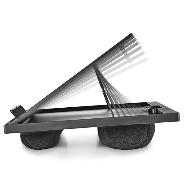 &divide; Soporte de portatil ngs lapnest hasta 15,6" con base acolchada