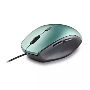&divide; Mouse ngs ergo moth ice con cable y botones silenciosos. adaptador usb a tipo c