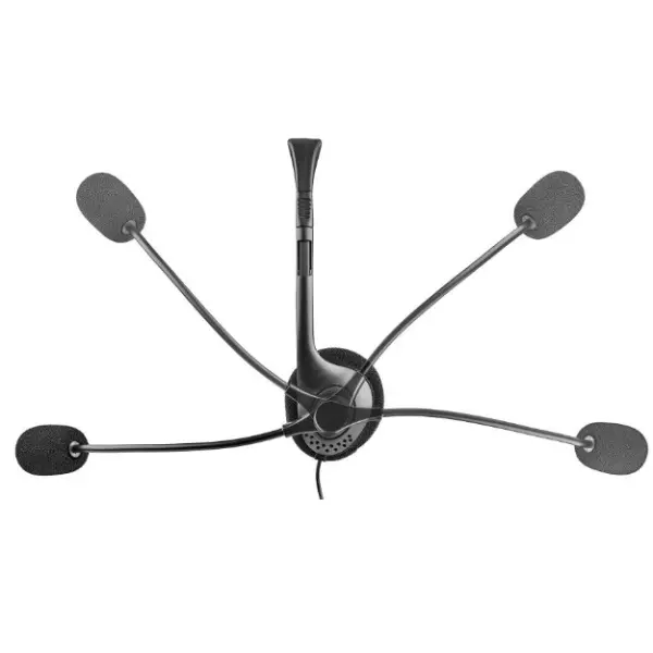 &divide; Headset ngs ms103 max con microfono y control de volumen jack 3.5 cable de 1.5m