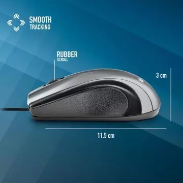 &divide; Mouse ngs musk laser con cable de 1200 dpi usb ambidiestros negro
