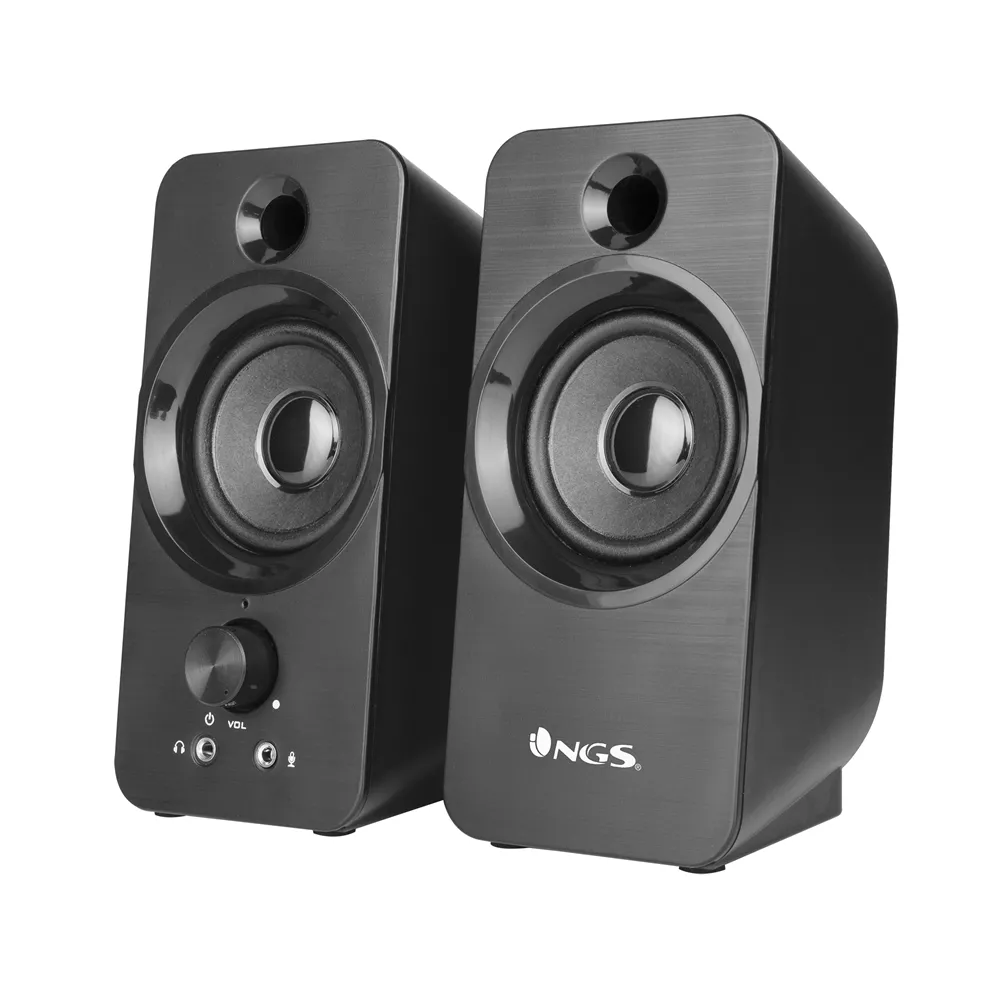 &divide; Altavoces 2.0 ngs sb350 12w (2x6w) entraga micro