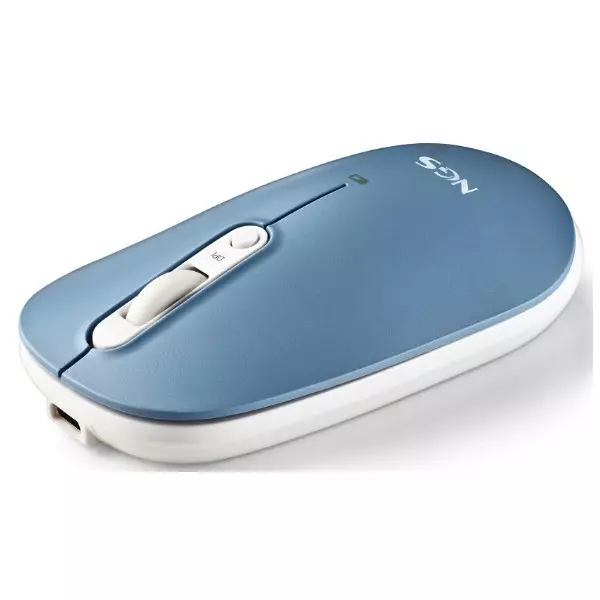 &divide; Mouse ngs wireless y bluetooth shell rb 1600dpi nano receptor usb 3 dispositivos 3 carcasas de color