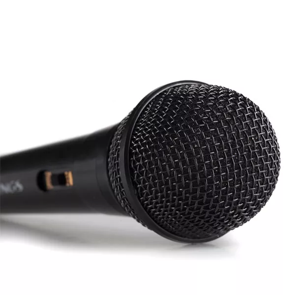 &divide; Microfono ngs singer fire especial karaoke jack 6.3 mm cable 3mtr