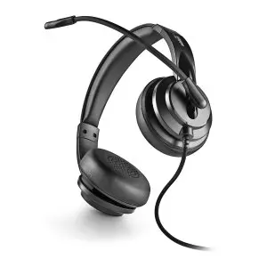 &divide; Headset usb-c ngs vox605 usb-c control de volumen 2m microfono regulable adaptador usb-a negro