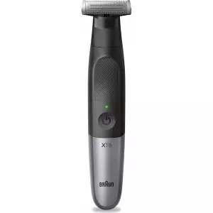 &divide; Afeitadora braun xt5110 control de precision - recargable + recambio + 5 peines para barba y cuerpo
