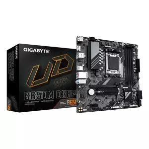 &divide; Pb gigabyte b650m d3hp m-atx skt am5 4xddr5 5600mhz hdmi displayport lan m.2