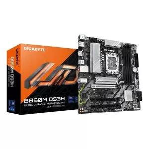&divide; Pb gigabyte b860m ds3h m-atx skt lga1851 4xddr5 5600mhz hdmi dp lan m.2
