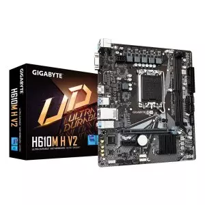 &divide; Pb gigabyte h610m h v2 m-atx skt lga1700 2xddr5 5600mhz hdmi vga lan m.2