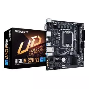 &divide; Pb gigabyte h610m s2h v2 m-atx skt lga1700 2xddr5 5600mhz dp hdmi vga lan m.2