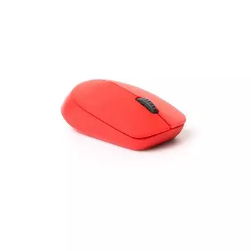 &divide; Mouse rapoo wireless y bluetooth m100 silent 2.4g ghz bt 4.0 usb 3.0 3 botones 1300 ppp rojo