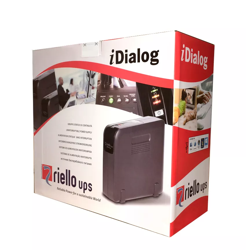 &divide; Sai riello i-dialog 160 - 1600va / 960 w offline 6 x iec 320