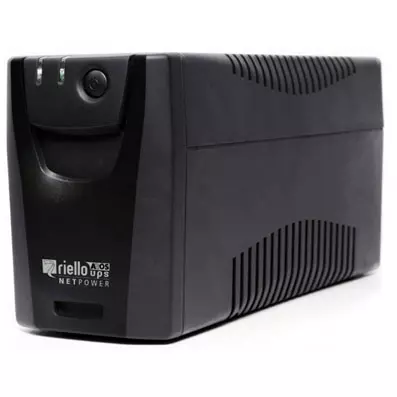 &divide; Sai riello net power - npw600de 600va / 360w - 10` line interactive 2 x shucko