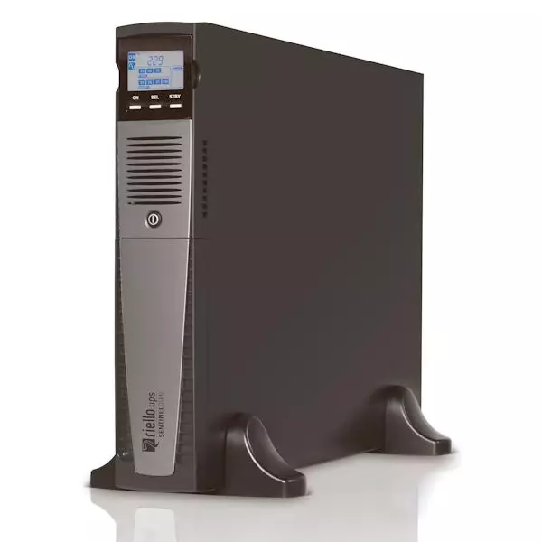 &divide; Sai riello sentinel dual 1000- 1000va - 10` online 8x iec 320