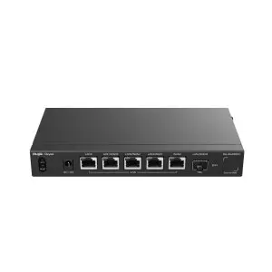 &divide; Router vpn ruijie rg-eg406xs 6p 5x2.5gb 1x10ge sfp+ multi wan portal en la nube