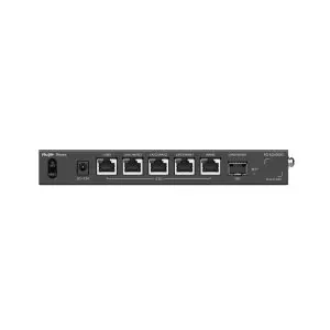 &divide; Router vpn ruijie rg-eg406xs 6p 5x2.5gb 1x10ge sfp+ multi wan portal en la nube