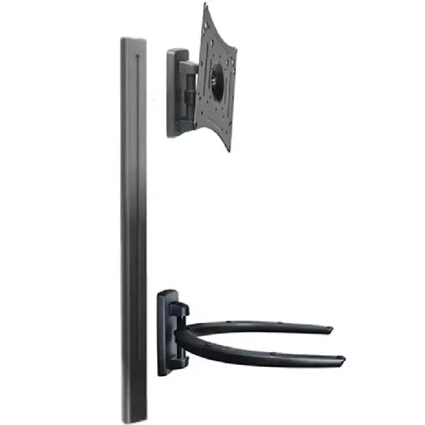 &divide; Soporte de pared orientable omb lunar-genio para pantalla 10"-50" verti.+-20&ordm; giro 90&ordm; vesa 200x20