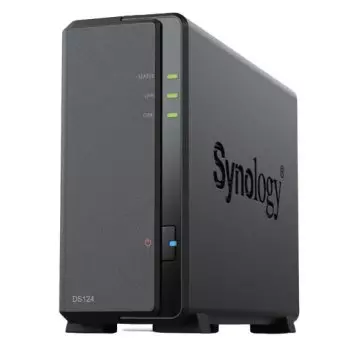 &divide; Servidor nas synology disk station ds124 1 bahia marvell armada 3700 88f3720 800 mhz 512 mb ddr3l