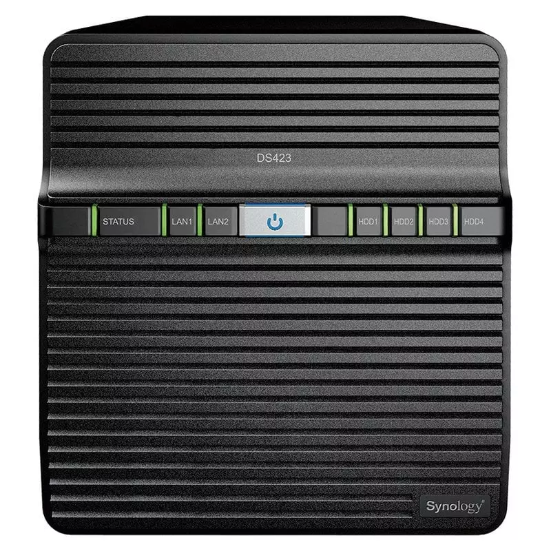 &divide; Servidor nas synology disk station ds423 2xgbe 2xusb 3.2 4 bahias 1.7 ghz raid 0,1,5,6,10