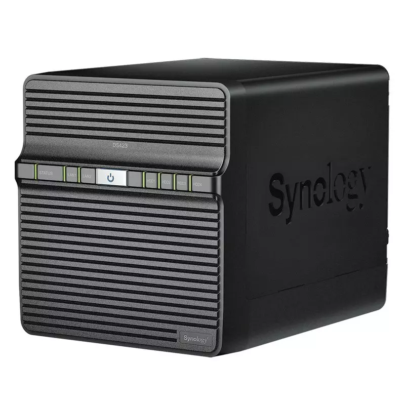 &divide; Servidor nas synology disk station ds423 2xgbe 2xusb 3.2 4 bahias 1.7 ghz raid 0,1,5,6,10