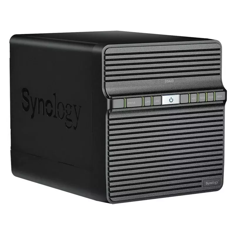 &divide; Servidor nas synology disk station ds423 2xgbe 2xusb 3.2 4 bahias 1.7 ghz raid 0,1,5,6,10